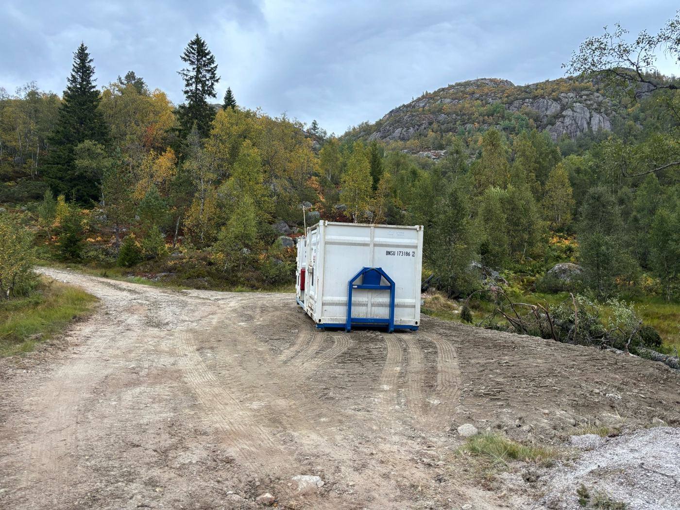 Rigg på anleggsplassen